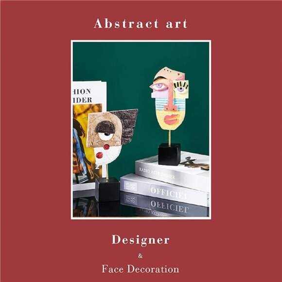 Handcrafted Statues Resin Abstract Sculpture for Home Decor - Picture 4 of 7